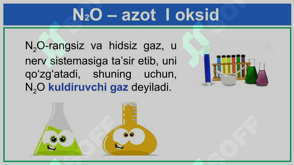 Azotning kislorodli birikmalari 3