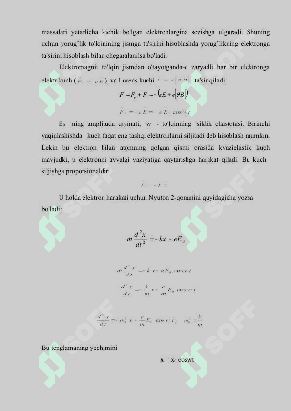 Yorug’likning dispersiyasi 3