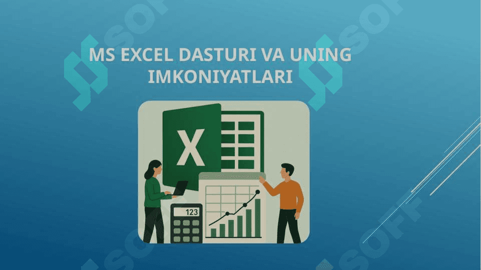 MS Excel dasturi va uning imkoniyatlari 2