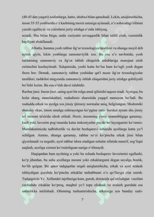 MUDIRA MAKTABGACHA TA’LIM TASHKILOTI  RAHBARI. 6