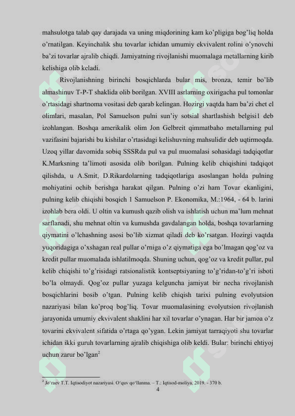 PUL MUOMALASI QONUNI VA UNUNG AMAL QILISHI 4