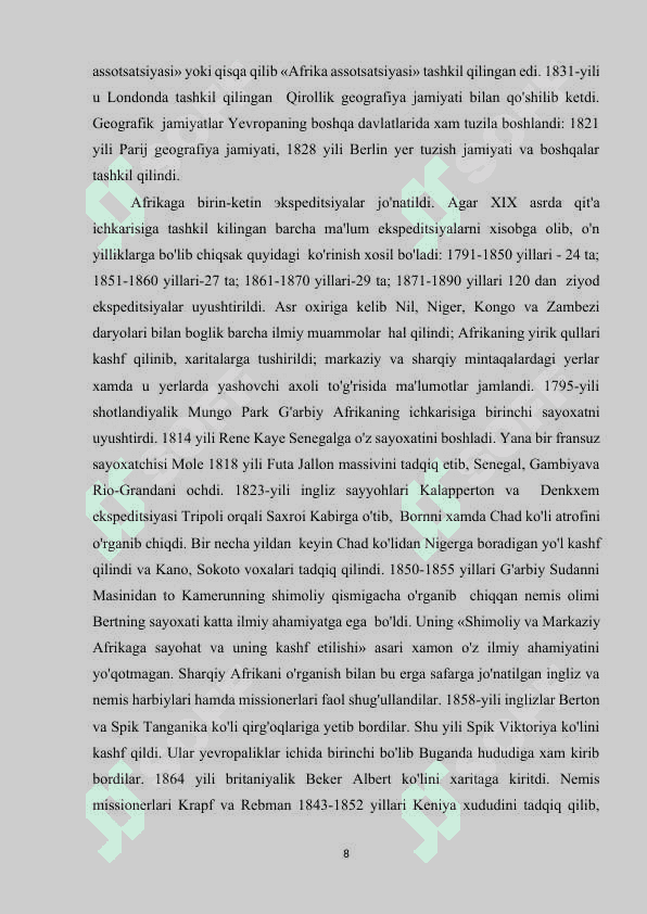 AFRIKA XALQLARINING MILLIY OZODLIK KURASHLARINING TARIXI 2 7