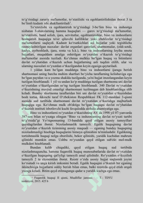 BINOLAR VA INShOOTLAR IJARASI REFERAT 1