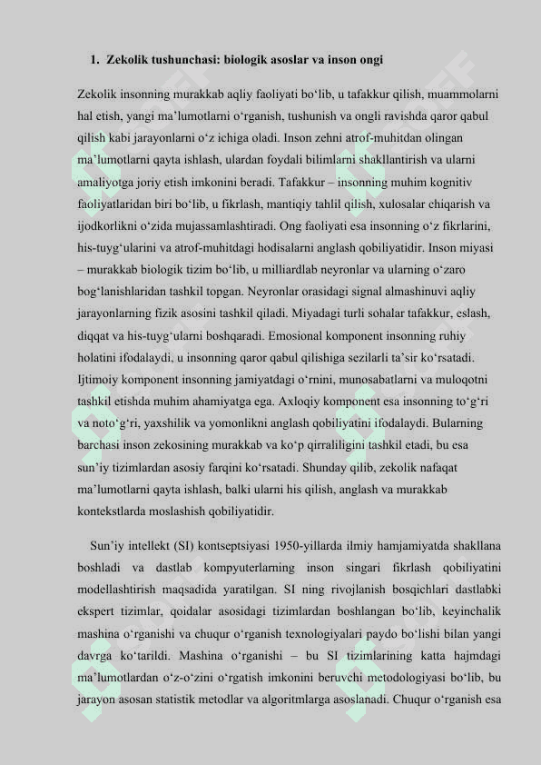 Zekolik va sun’iy intellekt o‘rtasidagi farqlar mustaqil ish.docx 3