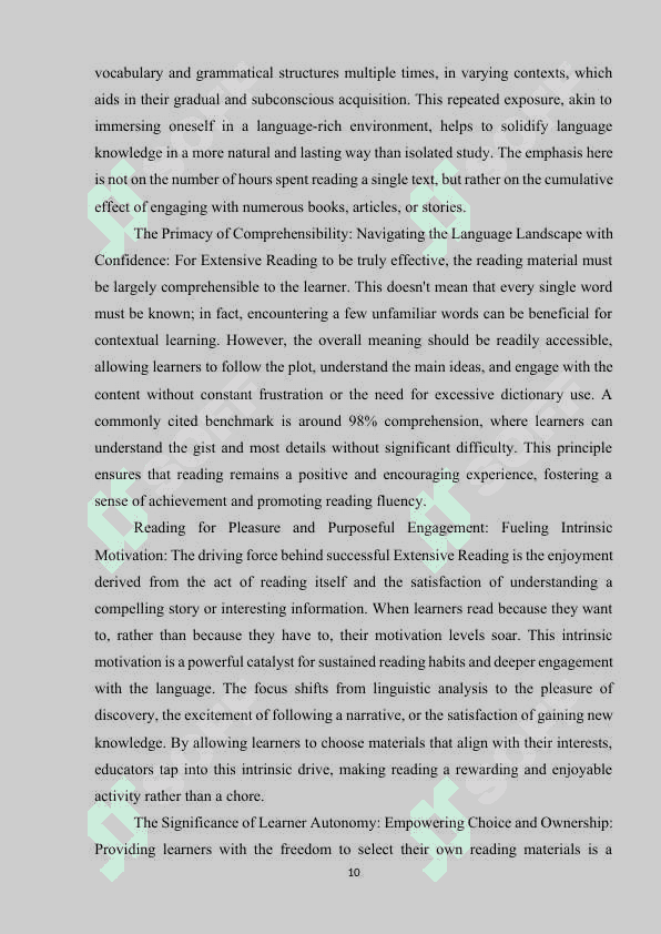 Introduction to Extensive Reading 8