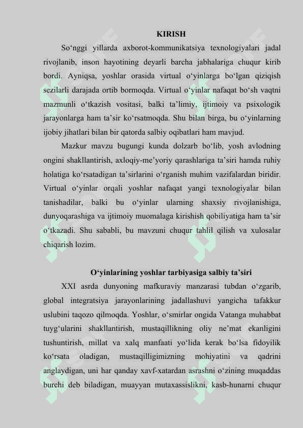 Vertual oʻyinlarning yoshlar ongiga tasiri 2