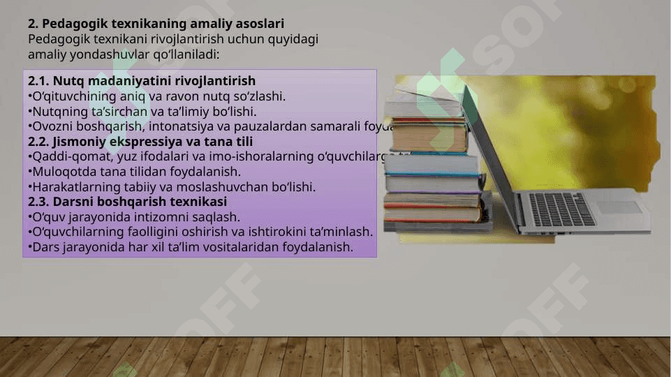 Pedagogik texnikaning shakillantirishning ilmiy amaliy asoslari 3