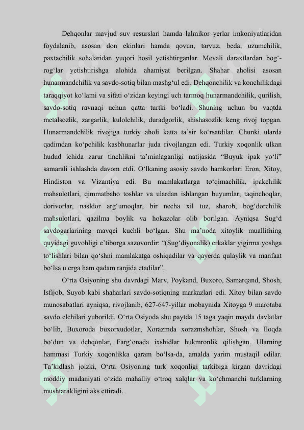 Turk xoqonligi davrida O'rta Osiyo 8