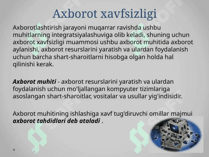 TARMOQDA AXBOROT TIZIMLARINI HIMOYALASH ALGORITMLARI 2