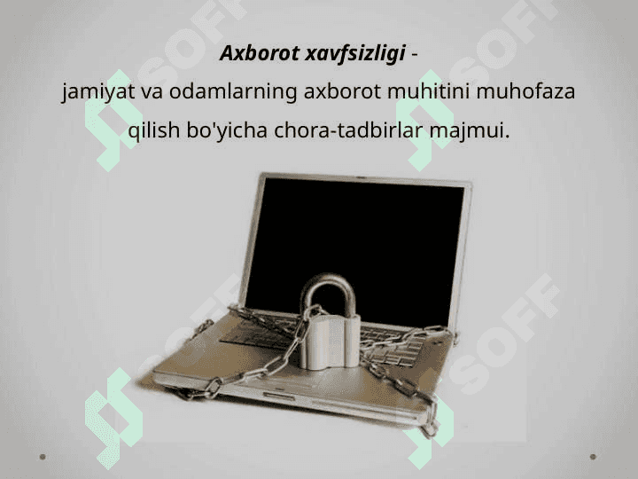 TARMOQDA AXBOROT TIZIMLARINI HIMOYALASH ALGORITMLARI 3