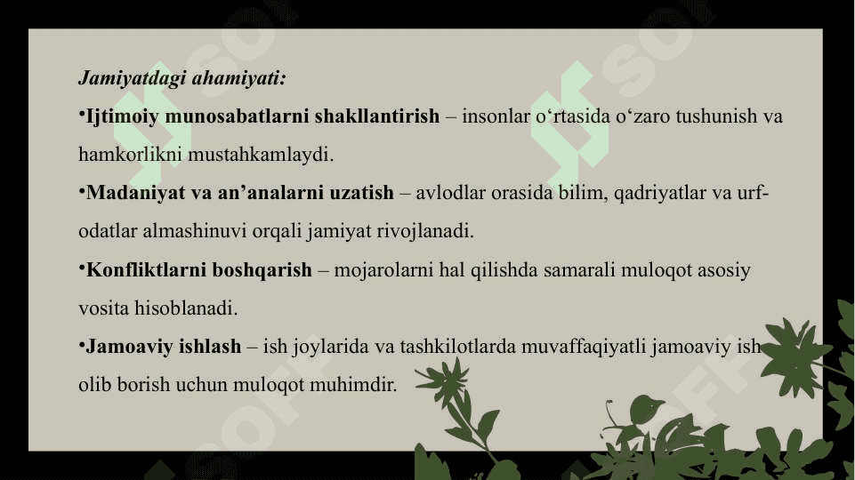 MULOQOT PSIXOLOGIYA FANINING PREDMEDI, MAQSADI VA VAZIFALARI 4