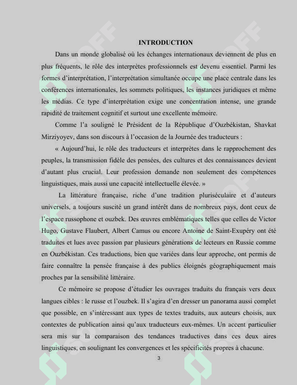 Le rôle de la mémoire lors de l'interprétation simultanée 3