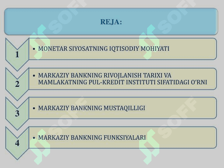 MONETAR SIYOSATNING  IQTISODIY MOHIYATI 2