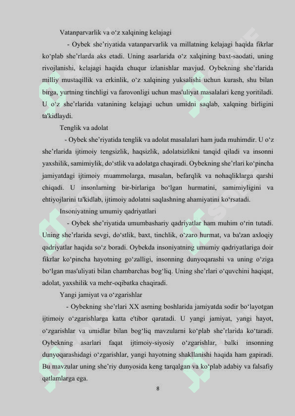 Oybek sheriyatining poetkasi 8