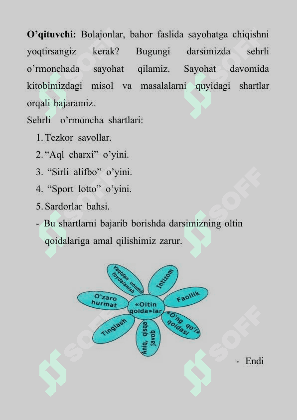 2-sinf matematika darslarida tarqatma materiallardan foydalanish metodikasi 6