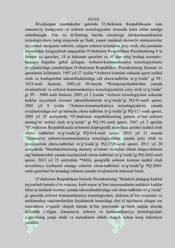 Borland C++ Builder dasturlash muhitida krill va lotin imlosi yozuvlarini o’zaro o’giruvchi dasturiy ilova yaratish 4