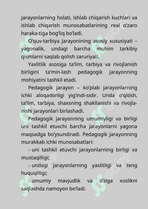 Yaxlit pedagogik jarayon mustaqil ish 19varoq 6