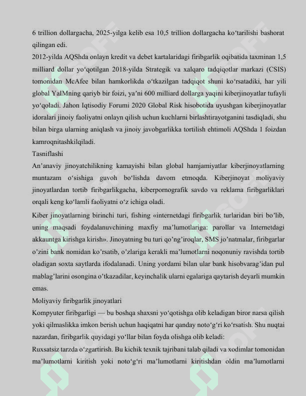 Kiberxavfsizlik sohasida mashhur sertifikatlar 6
