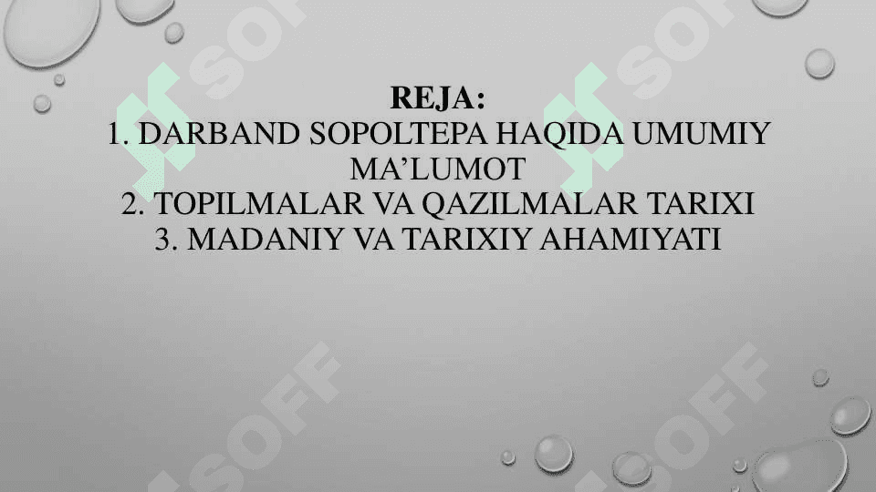 Darban sopol tepa topilgan pitnagirafik belgilar 2