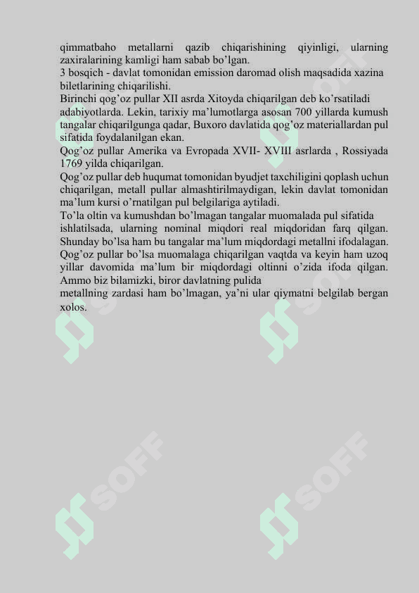 Pul , kredit va bank tizim 8