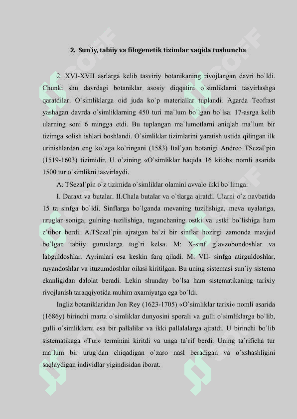GULLI O’SIMLIKLARNI KELIB CHIQISHI 4