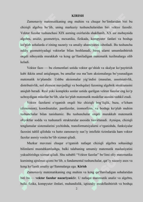 Vektor fazolar 2