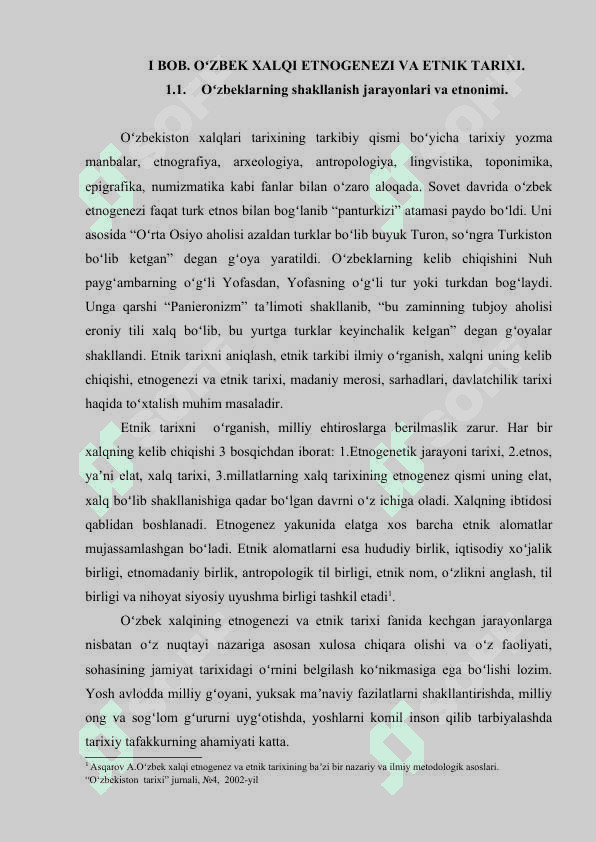 OʻZBEK ETNIK NOMI KELIB CHIQISHI TARIXI XUSUSIDA 4
