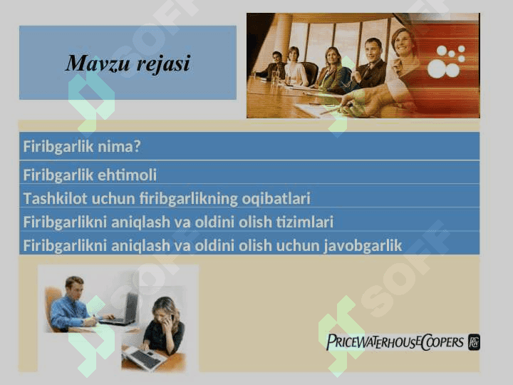 Firibgarlikni aniqlash va oldini olish 2