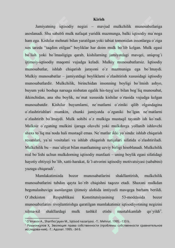 Mulk huquqi 2