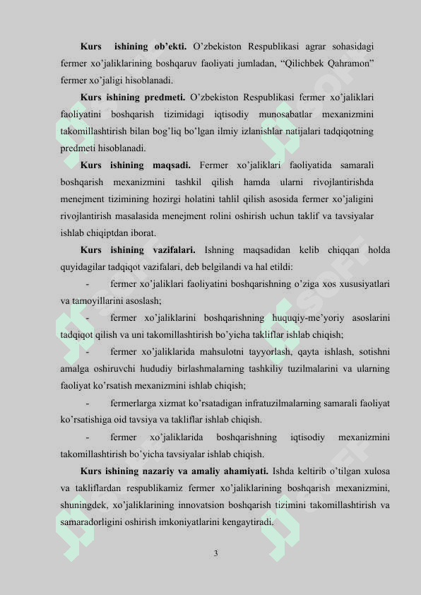 O'ZBEKISTONDA FERMERCHILIKNING RIVOJLANISHI 3
