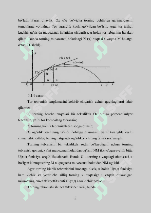 Ikki o’lchovli to’lqin tenglamasini to’r usulidan foydalanib Matlab dasturida yechish 6