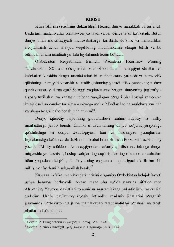 FRANSIYANING MUSTAMLAKACHILIK SIYOSATI 2