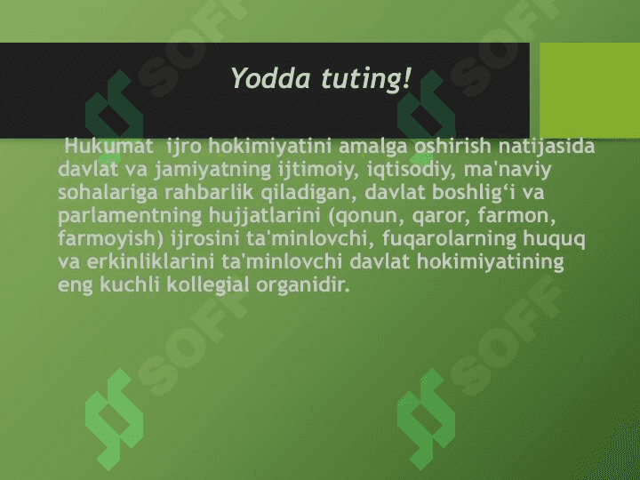 O’zbekiston Respublikasining Vazirlar Mahkamasi 7