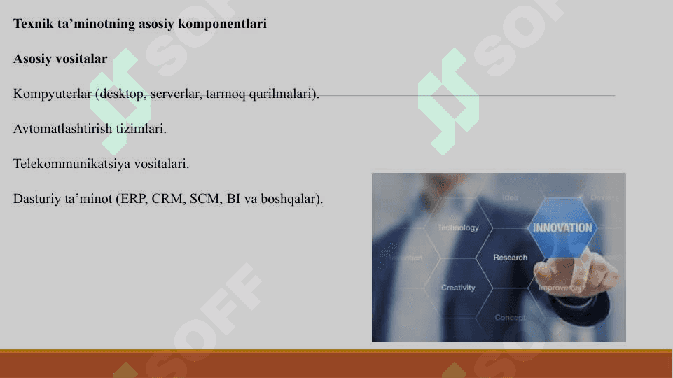 IQTISODIY TIZIMLARNING ZAMONAVIY TEXNIK TA’MINOTI 3