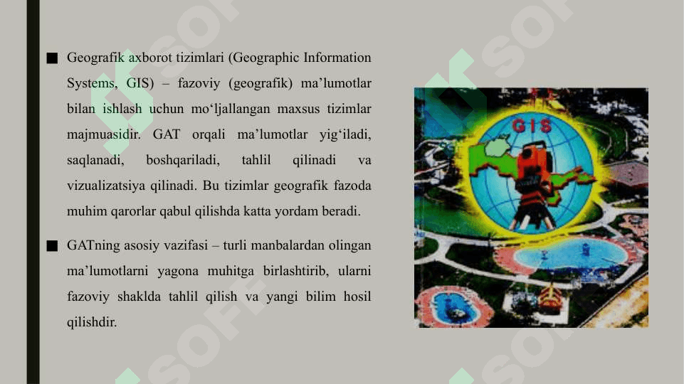 Geografik axborot tizimlari tarkibi 3