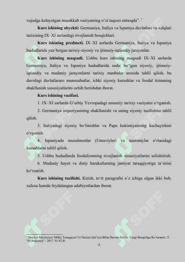 IX-XI asrlarda Germaniya Italiya Ispaniya kurs ishi 3