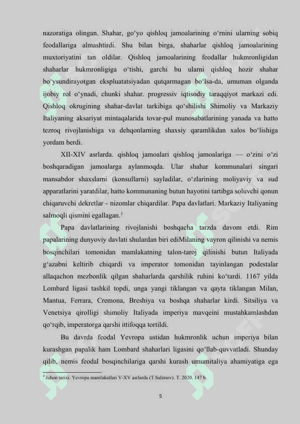 IX-XI asrlarda Germaniya Italiya Ispaniya kurs ishi 5