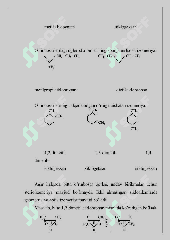 Sikloalkanlar 4
