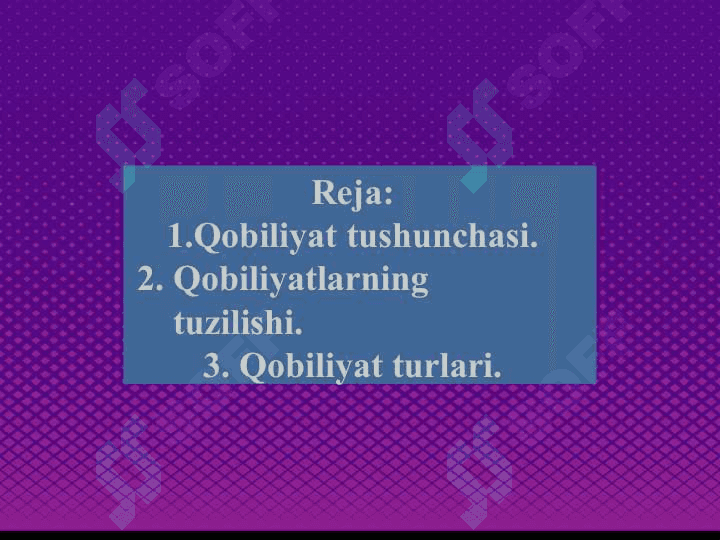 Qobiliyat haqida tushuncha 2