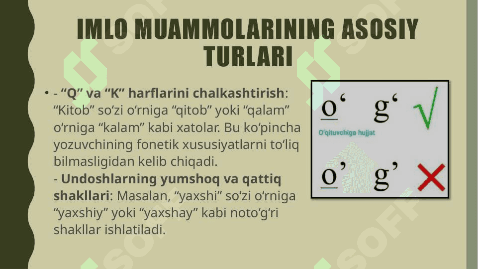 Imlo muammolari 4