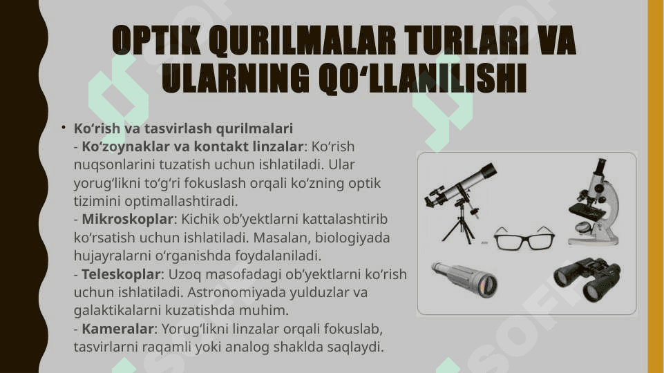 Optik qurilmalar 4
