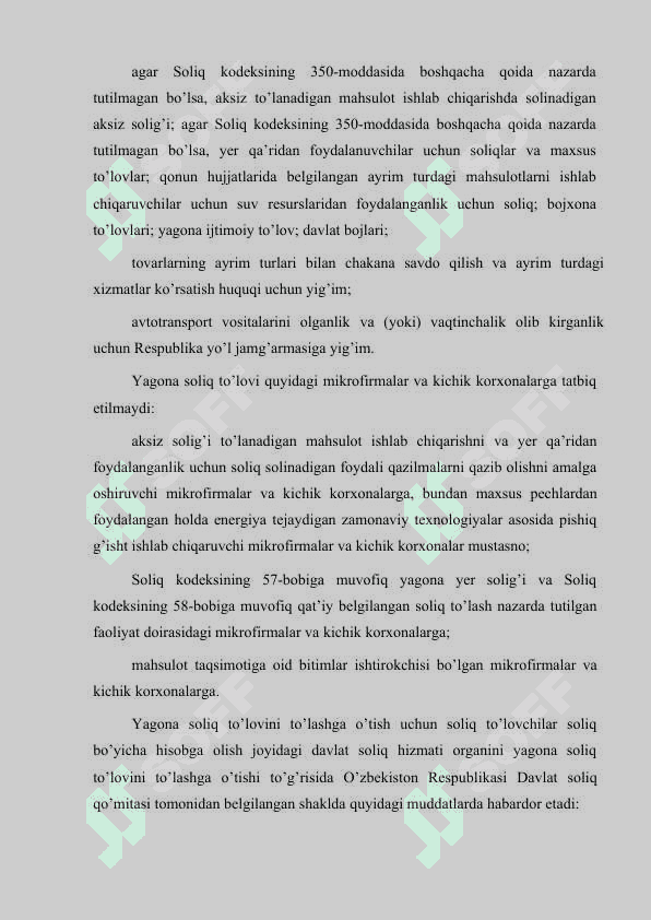 SOLIQ QONUNCHILIGINI SODDALASHTIRISH VA DAVLAT SOLIQ XIZMATI ORGANLARINING ASOSIY VAZIFALARI 4