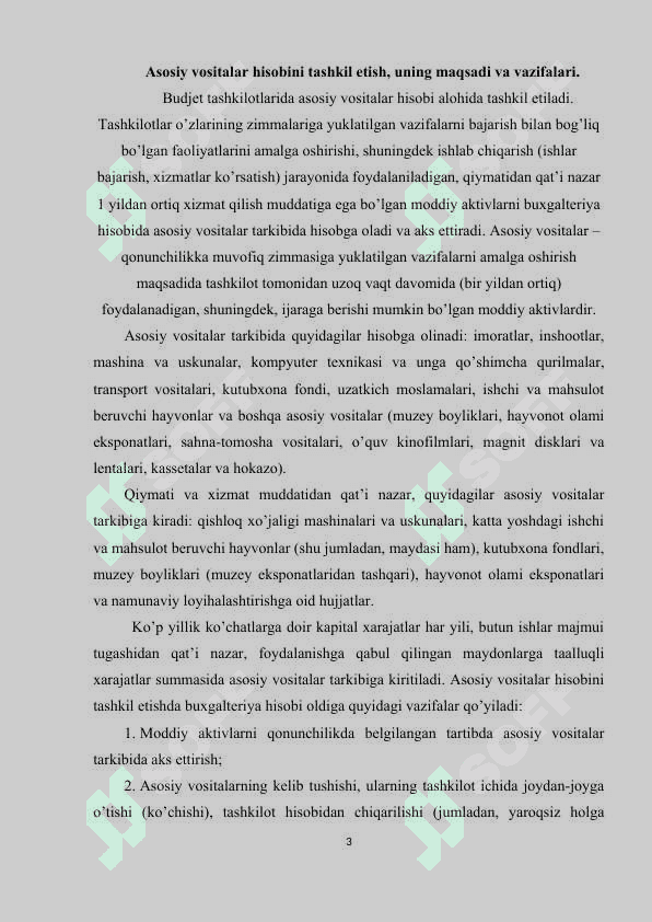 BUDJET TASHKILOTLARIDA NOMODDIY AKTIVLAR HISOBINI TASHKIL ETISH 3