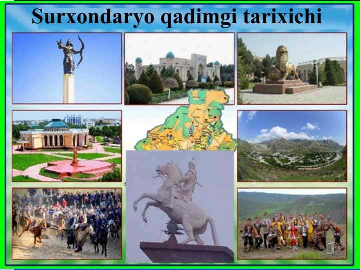 Surxondaryo qadimgi tarixichi