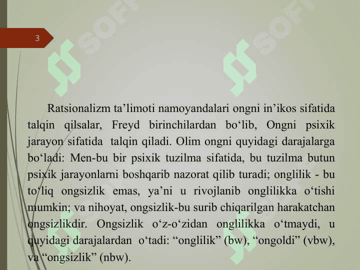 Bilish falsafasi (gnoseologiya) 3
