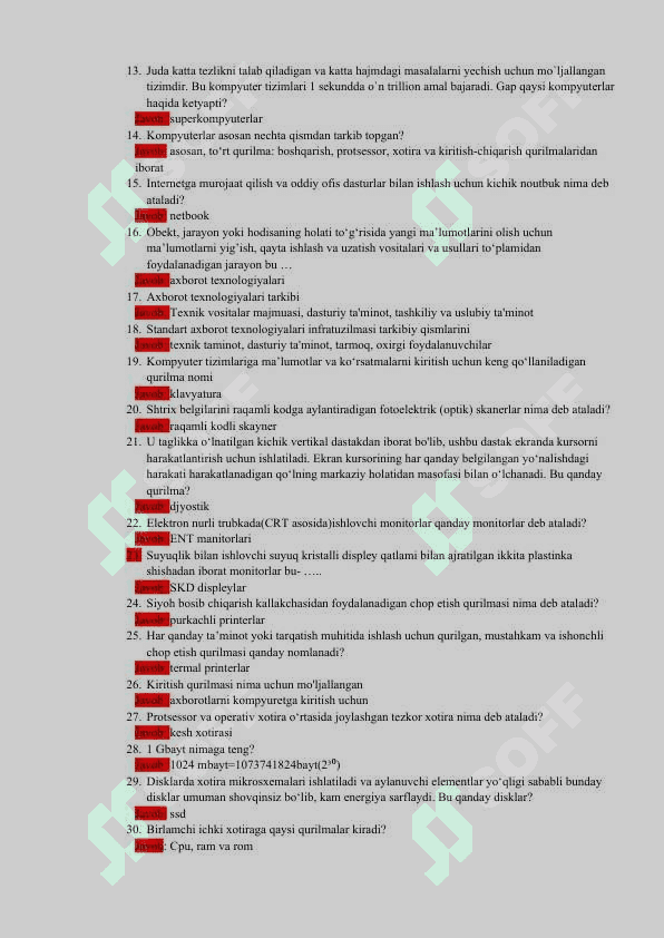 axborot kommunikatsiya texnologiyalari 2