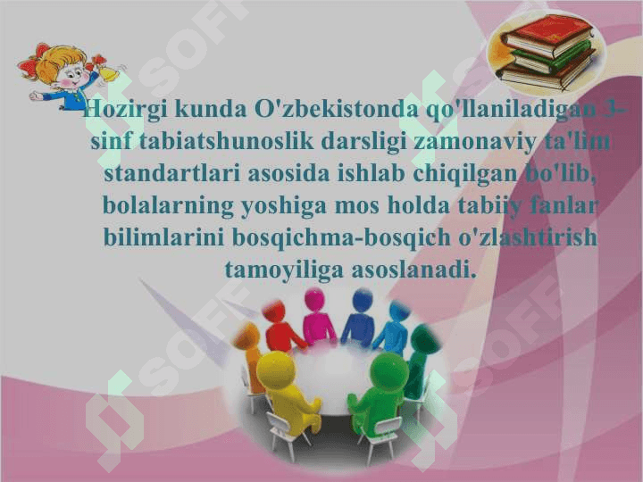 3 sinf tabiatshunoslik darsligini tahlil qilish 2