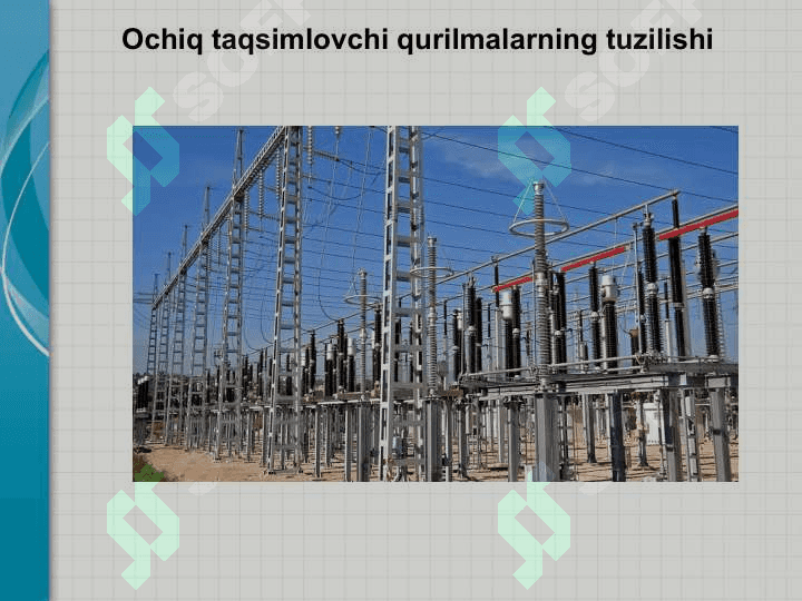 Elektr energiyasini taqsimlash 3