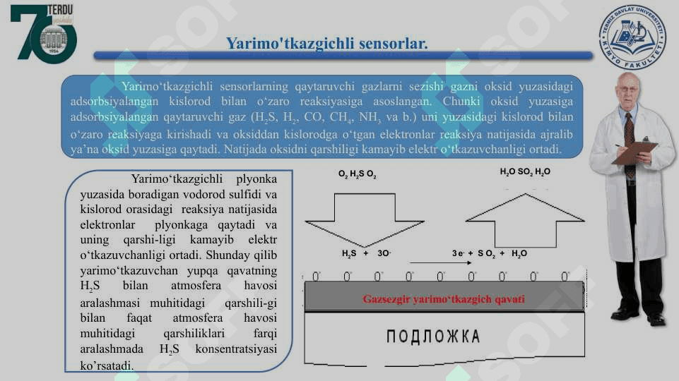 Yarimoʻtgazgichli sensorlar. 4