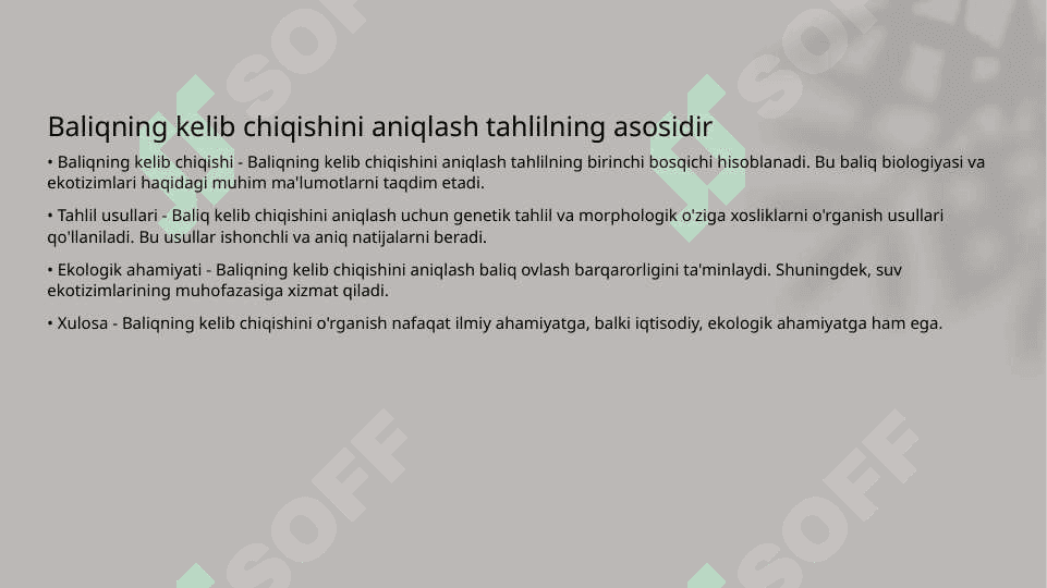 Baliq va baliq mahsulotlarini tahlil qilish usullari 5